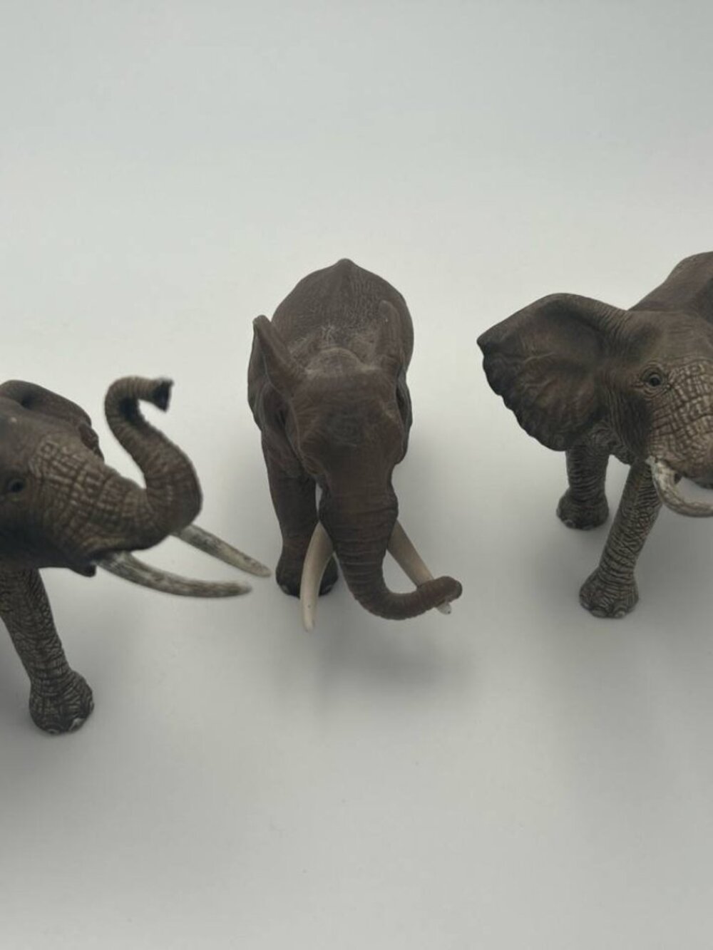Schleich African Elephant Family Lot of 3 Figures